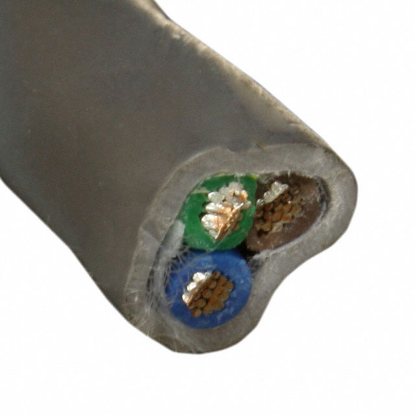 Alpha Wire 5073/1C SL005 Cable 3Cond 16Awg Slate 100' | American Cable Assemblies